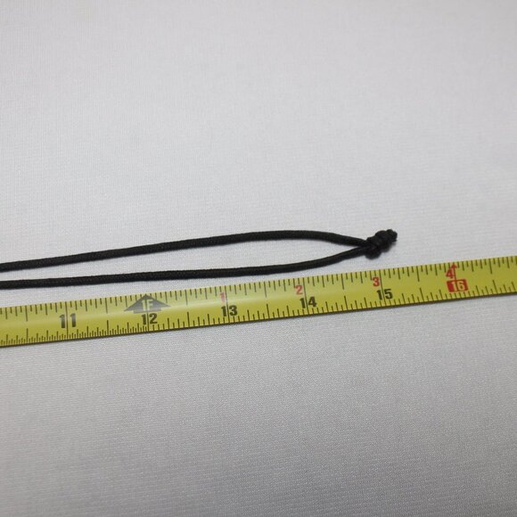 Unisex Red Jasper Gemstone Leather Cord Pendent 30" with Lizard - Picture 7 of 10